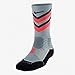 Nike Hyper Elite Chase Basketball Crew Socks Grey/Hot Lava SX4923-054