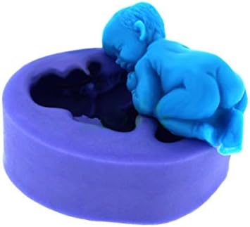 Silicone Cake Decoration Fondant Bakeware Mould Mold Birthday Party Baby Themed [version:x7.8] by DELIAWINTERFEL