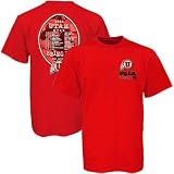Utah Utes Red 2008 Football Schedule Graphic T-shirt