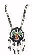 Native American Indian Costume Pendant