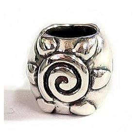 Sterling Silver The Sun flower Bead Charm For Pandora Troll Chamilia Biagi European Jewelry