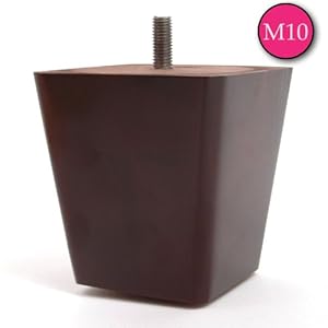 legs sofa leg wooden bolts metric square dark pyramid tapered daddy finish 10mm m10 hanger furniture