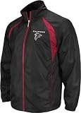 Reebok Atlanta Falcons Black Trainer Full Zip Jacket (Medium)