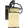Quoizel OI8409IB Ontario Wall Lantern with Candella Scavo Glass, Imperial Bronze, 14-1/2-Inch Medium