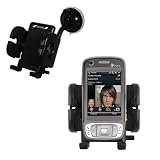 HTC TyTN II Flexible Car Windshield Holder - Gomadic Brand
