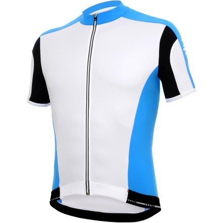 Zero RH + Vertigo Jersey - Short-Sleeve - Men's White/Blue Surf, L - Men's White/Blue Surf, L On Sale