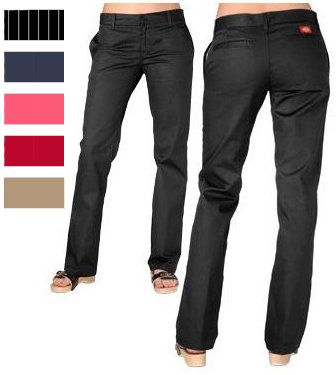 Dickies Girl OG Low Rider Pants in 7 Colors ON SALE THIS WEEK ONLY!