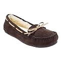 Women's Chaia Suede Moccasin Slippers - Brown