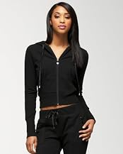 Satin Cinch Logo Hoodie