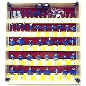 50 Pcs 1 4 Inch Shanks Carbide Router Bit Set by