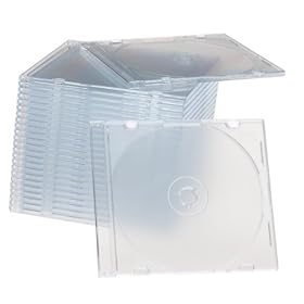 <b>Memorex 32021926 Clear Slim Jewel Cases (25-Pack)</b>
