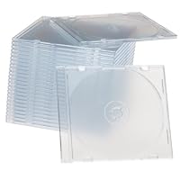 Memorex 32021926 Clear Slim Jewel Cases (25-Pack)