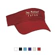 Anvil - Three-Panel Solid-Color Twill Visor (158)