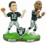Oakland Raiders Gannon & Porter Forever Collectibles Bobble Mates
