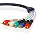 Mediabridge - RCA Component Video Cable with Audio - 15ft