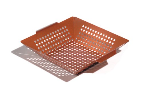 Outset QN79, Grill wok w/handles (copper color/nonstick/square/12x12")