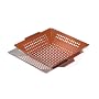Outset QN79, Grill wok w/handles (copper color/nonstick/square/12x12")