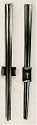 Black Chopstick With Rest and Holder 4 Pairs