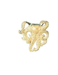 CleverEves 14K Gold Pendant Octopus 12.7 - Gram(s)