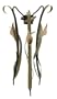 Bird Brain Model 478 Calla Lily 24-Inch Gazing Ball Stand