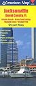 Jacksonville Fl & Vicinty Street Map (American Map)