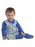 Baby #38 Monkey Friends Overall Outfit