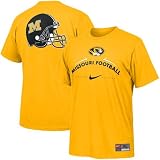 Nike Missouri Tigers Gold Practice T-shirt