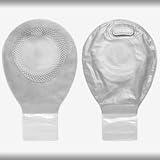 Pouchkins 1pc Child Drainable Pouch Up to 2 in. Barrier Opening/7 in./Clear