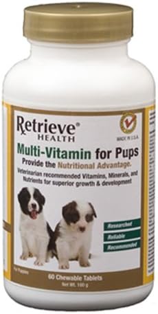 Retrieve Health Multi-Vitamin for Pups, 60 Count