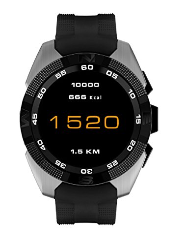 PowerLead Smart Watch A9S For Apple iPhone and Android Smart Phone buetooth Dialer Call Reminde Bluetooth Call Heartrate Monitor-White