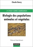 Biologie des populations animales et v�g�tales