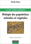 Biologie des populations animales et...