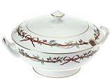 Royal Worcester Holly Ribbons 15-Cup Soup Tureen and Cover