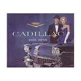 1958 CADILLAC Sales Brochure Literature Book Piece by General Motors
