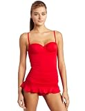 Seafolly Womens Matt Skirted Maillot