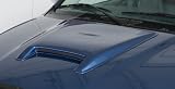 Wade Hood Scoop - Large Single, Smooth, for the 2006 Chevrolet Avalanche 2500