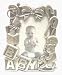 4�6 Pewter Finisher 'Baby' Picture/photo Frame with a Bear and Jack in the Box