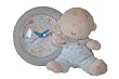 Tuc Tuc Kids Alarm Clock, Nursery Clock. Baby Tuc Tuc Collection - Blue