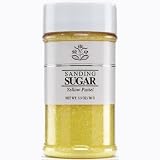 Gourmet Food : Sanding Sugar - Yellow Pastel