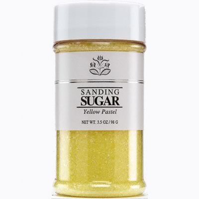 Sanding Sugar - Yellow Pastel by India Tree