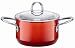 Silit 2-Quart High Casserole with Lid, Energy Red