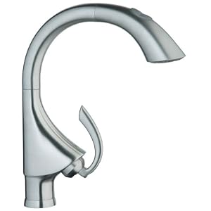 GROHE 32 071 SD0 K4 Dual Pull-Out Spray Kitchen Sink Faucet