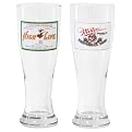 Miller Retro Pilsner Glass Set of 2