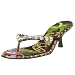 Beverly Feldman Women's Palm-East Mid Heel Thong