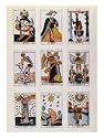 Traditional Tarot Cards Art Giclee Poster Print by French School, 12x16