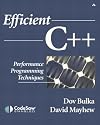 Efficient C++: Performance Programming Techniques