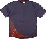 Reebok Mens Tech Graphic T-Shirt Navy/Track Silver/Red
