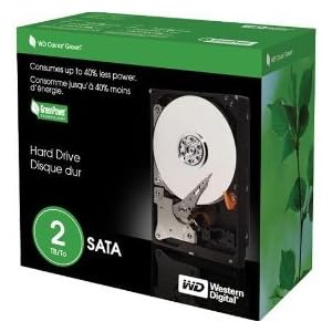 Western Digital 2TB SATA Green Power eco-friendly Hard Drive WD20000CSRTL by Western Digital