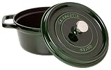 Staub ココット ラウンド 20cm バジルグリーン 40509-644(1102085) 画像