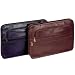 Top Grain Leather Slim Portfolio, Black